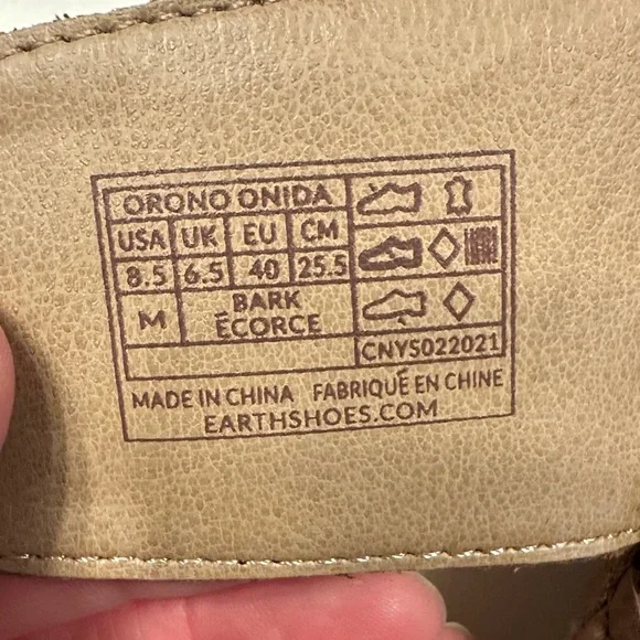 Earth Origins Dark Brown Braided Sandals - Picture 4 of 4